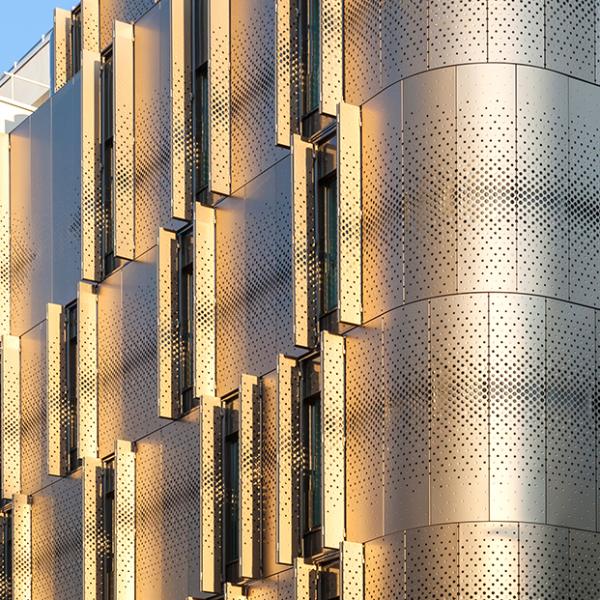 Customizable Holes Or Patterns Perforated Aluminum Panels Ustomized For Building Decoration