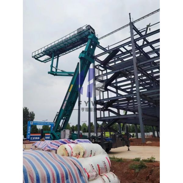 Mobile 18.5m High Altitude Lifting Platform 8t Capacity And Hydraulic Driven