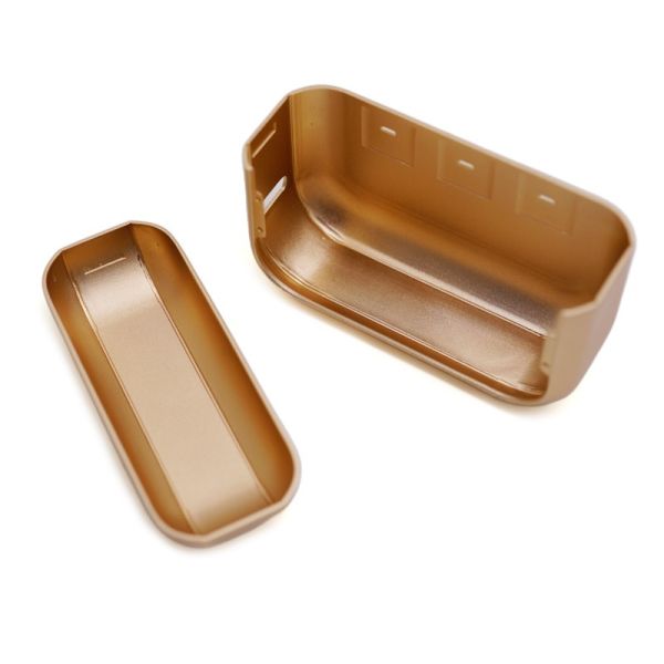 Smooth Custom Aluminum CNC Machining Power Bank Enclosure Thin Walled Anodized Housing