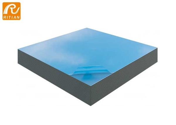 Blue Protection Film Tape For Metal Sheet, Stainless Steel Plate Hardware Surface Protective Film  with Wide Size Remove No Residue