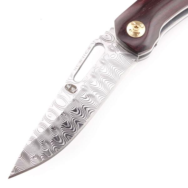 56HRC Carbon Steel Machete 7.8 Inch Cherry Blossom Machete Hunting Knife