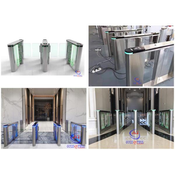 Reconnaissance des visages de tourniquet de porte d'oscillation de code barres de RFID QR pour des hôtels