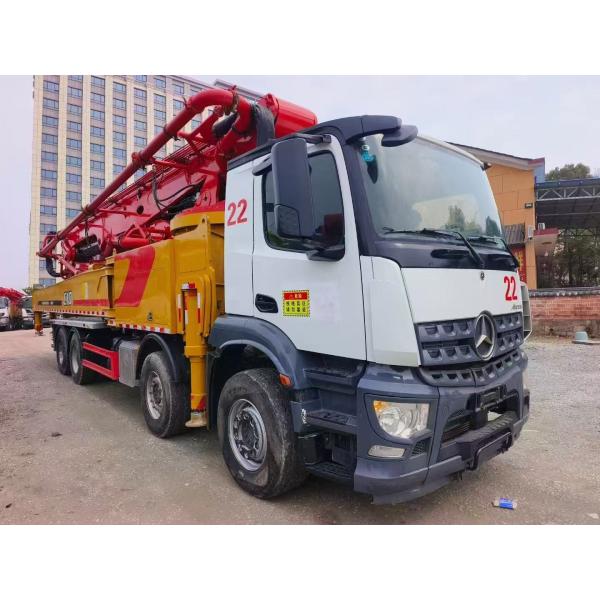 62M camion d'occasion pompe à béton montée 2020 Sany pompe à béton