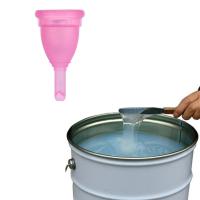 Goma de silicona líquida de la transparencia LSR para hacer la taza menstrual médica