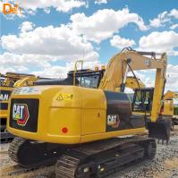 Excavatrice Caterpillar 313 d'occasion pour la construction de bâtiments, ancienne pelle chenille CAT 313