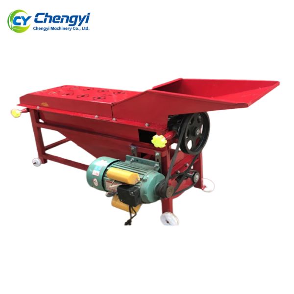 Industrial Corn Peeling Machine 15HP Farm Maize Dehulling Machine