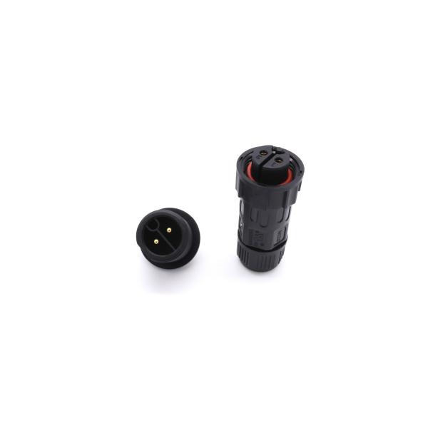 Solder Type Waterproof Plug Connector 15A 3 Pin Pluggable  Marine Use