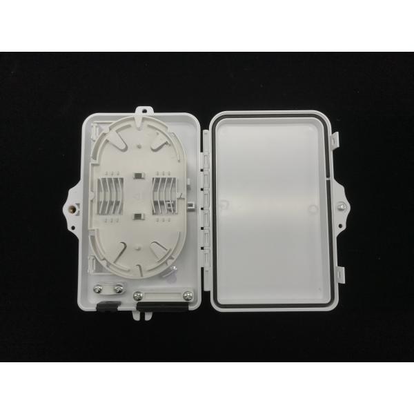 Белое волокно - оптическая коробка распределения для телекоммуникационной сети