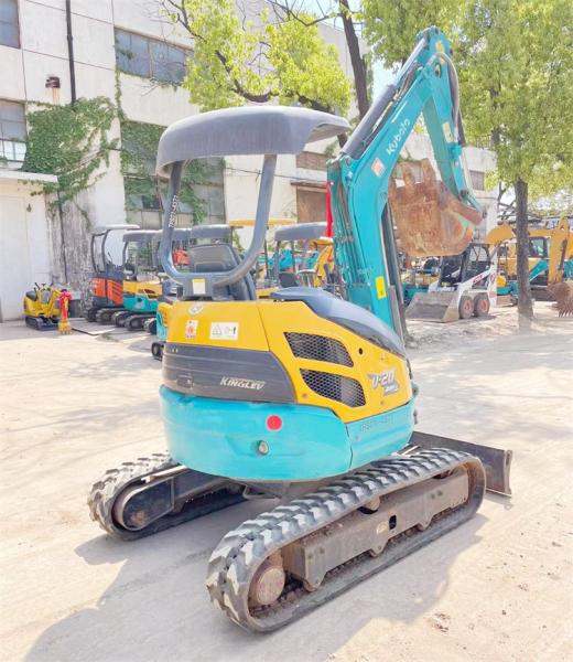 3000 KG Feito no Japão Design original Kubota U20 Excavatora Mini Excavatora de pista de borracha