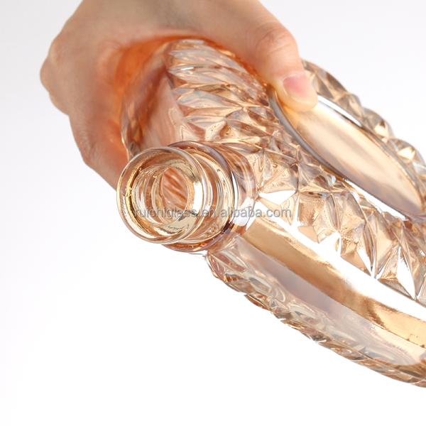 Base Material Super Flint Glass 500ml 750ml Luxury Glass Bottle for Your Business