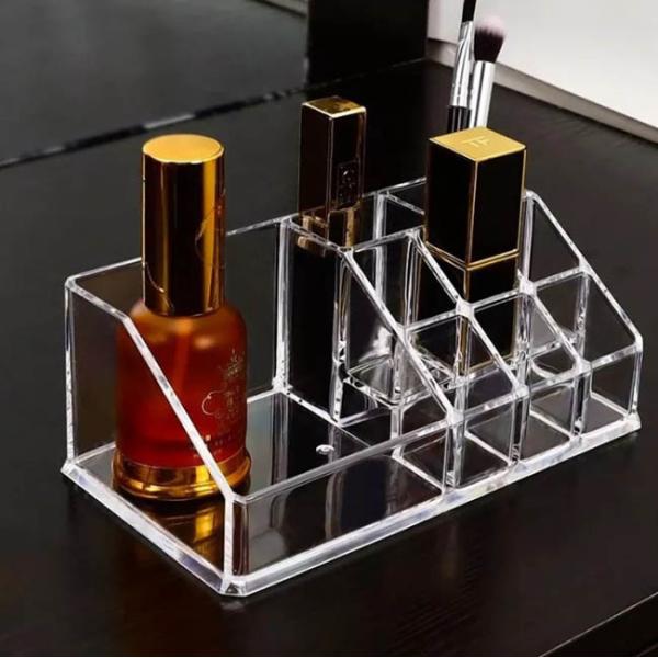 Makeup Cosmetics Acrylic Organizer Box Lipstick Storage