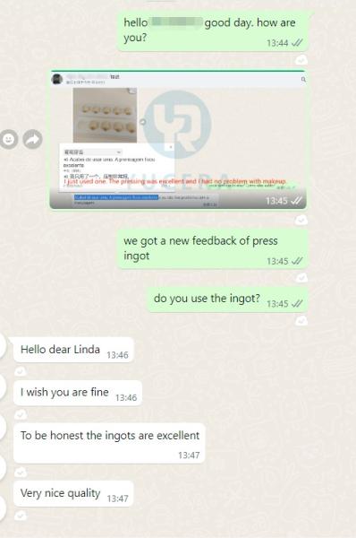 High-Quality Yucera Press Ingots for Customized Work