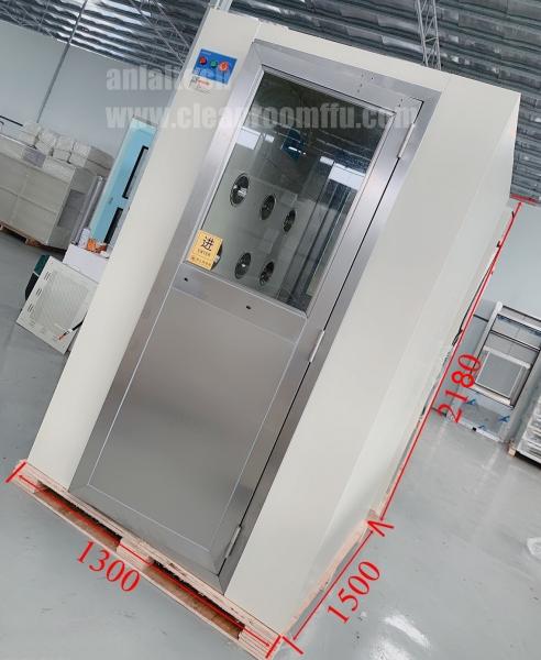 Three-side blow airshower china, clean room pass through air shower rooms