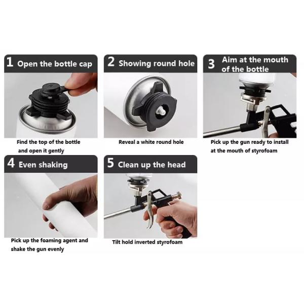 SGS Construction Impermeable 50Kpa Expanding Pu Foam