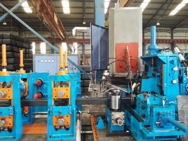 Oval Ztzg Galvanized Erw Steel Pipe Mill Making Machine