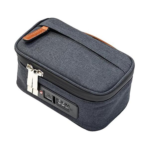 Money Bag with Lock, Lockable Bank Bag, Money Bag for Cash, Waterproof Bag for Cash With Zipper, for Cash, Cellphone