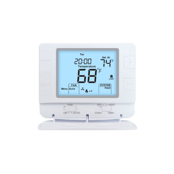 Energy-Saving and Industrial Heat Pump Thermostat for COOL System Operation Mode Temperature Ranges 32°F 99°F 0°C 40°C