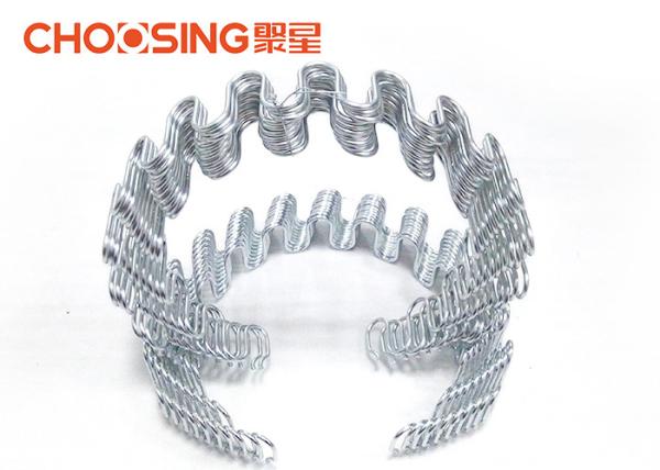 26 Inch 8.5 Gauge Tempered Steel Zig Zag Sofa Springs , Pre Cut Sinuous Seat Springs