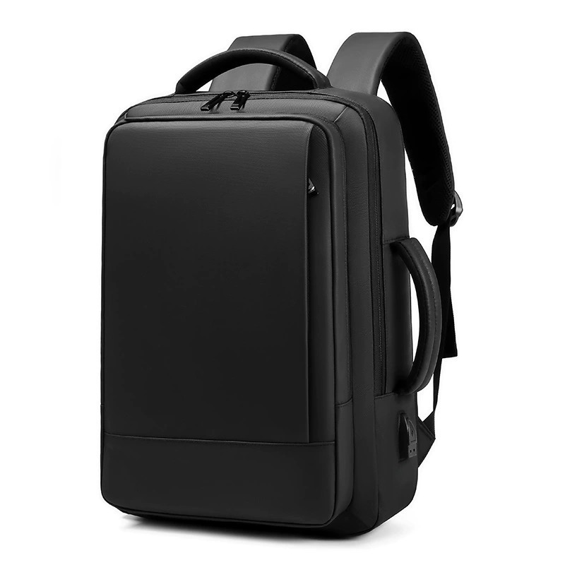 Unisex Waterproof Oxford Letter Backpack Travel Lightweight Large Capacity Sturdy Durable USB Charging