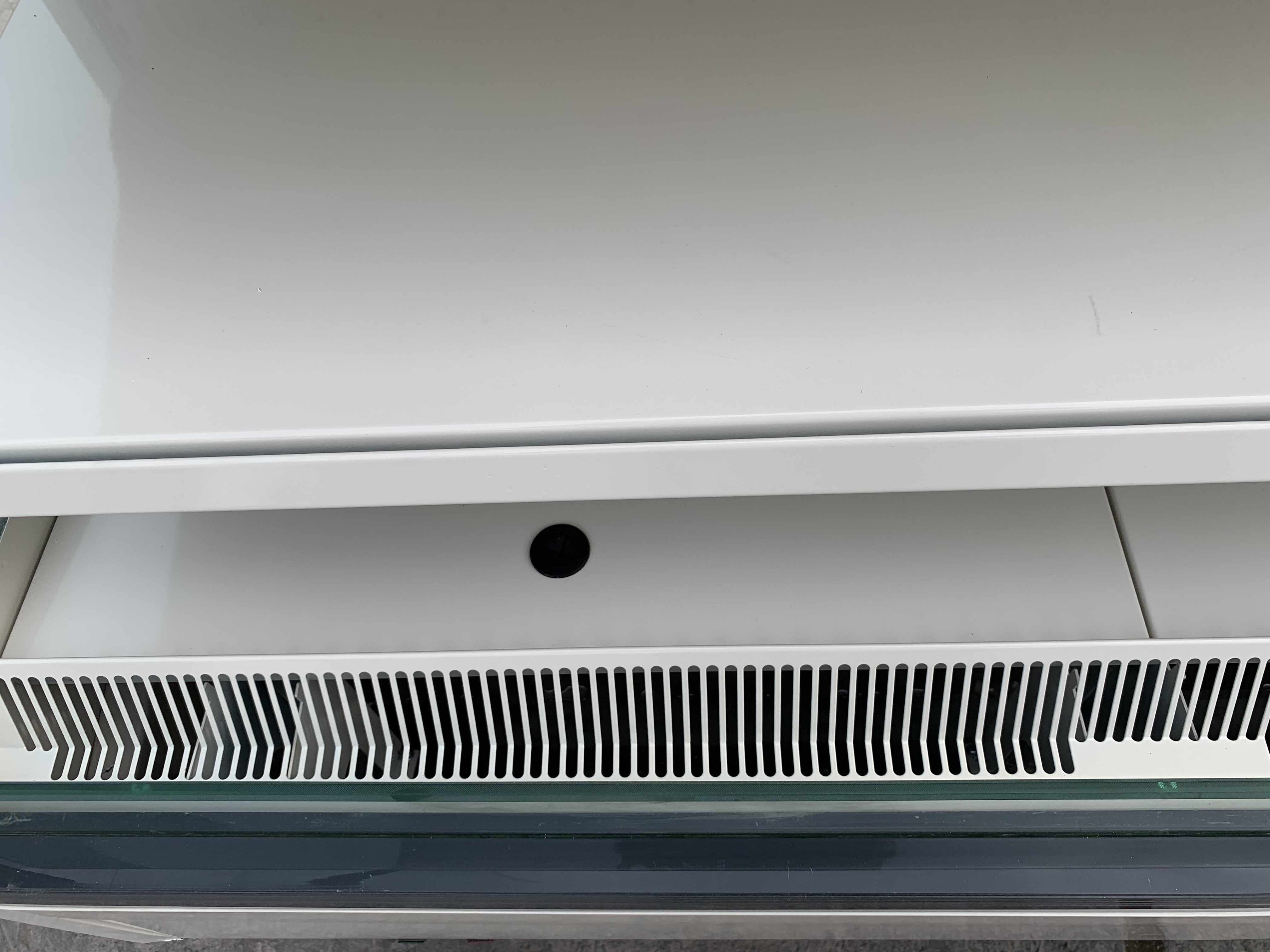 Супермаркет R404a Refrigerated витрины вертикальные для молока и йогурта