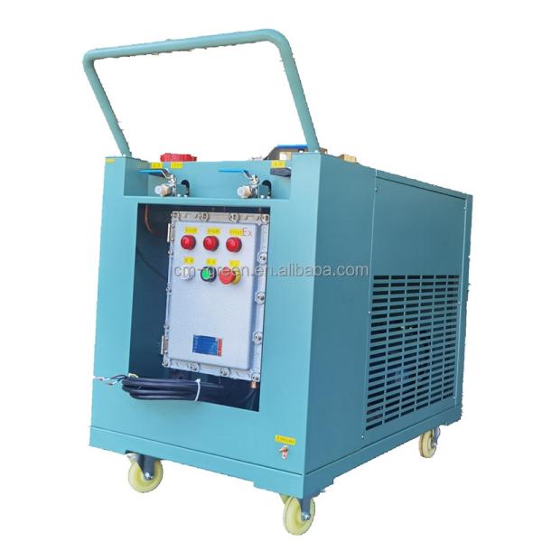 3HP R290 Machine de récupération de réfrigérant CM-V400 Unité ATEX climatisation unité de récupération inflammable R32 R290