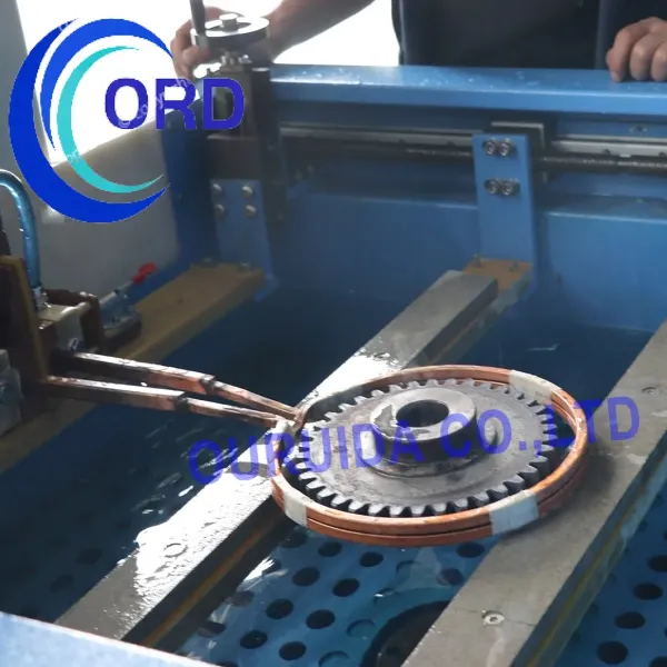 Induction Heating Machine Manufacturer Supply Quenching to Machine Tool Guideways (SF-60KW)