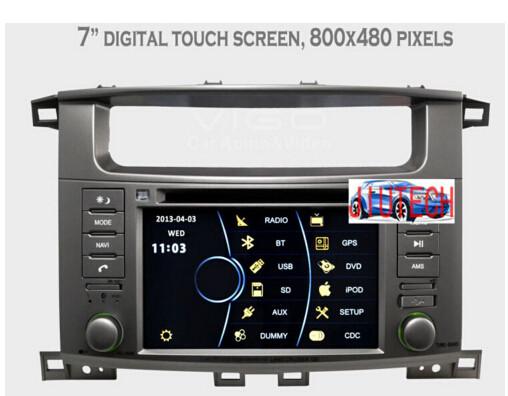 Car Stereo for Toyota Land Cruiser 100 1998-2004 Radio DVD Headunit GPS SatNav Navigation