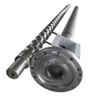 0.05-0.10mm Chromeplate Thickness Extruder Screw Barrel For Granulation Machine Water Cooling System