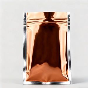 Low MOQ 10pcs Custom Sizes and Printing Recyclable Reusable Stand up Zipper Bag for Food or Cosmetic