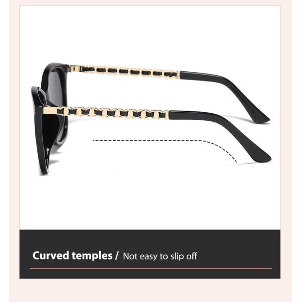 CE reflexivo anti ultravioleta anti de las gafas de sol grandes del metal de las mujeres