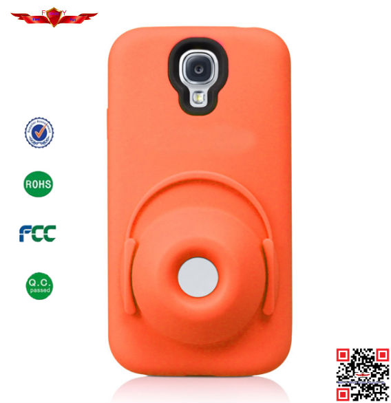 Neweset Fashion Design TPU Silicone Cover Cases For Samsung Galaxy S4 Speaker Case
