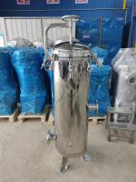Alta temperatura de aço inoxidável do alojamento de filtro do cartucho para a bebida
