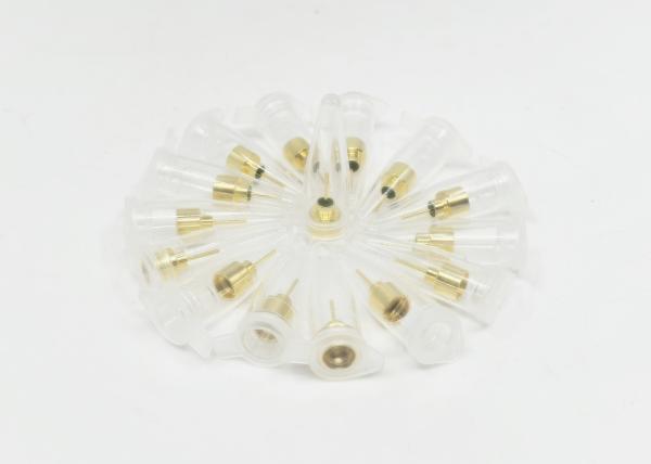 Hermeticlly Sealed SMP Smooth Bore Male Microminiature Push-On Coaxial Connector for Board to Board Connect
