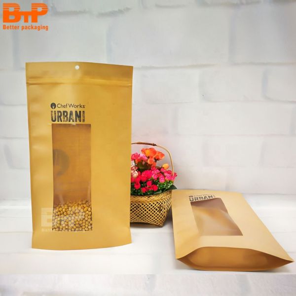 Custom Seed Packets Tomato Seeds Three Side Seal Paper Laminated Packaging Bag