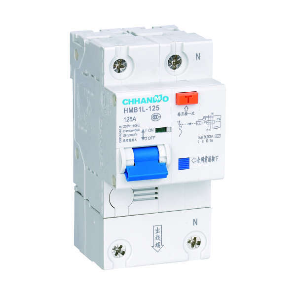 Low Voltage Mini Residual Current Circuit Breaker High Sensitivity 35mm DIN Rail