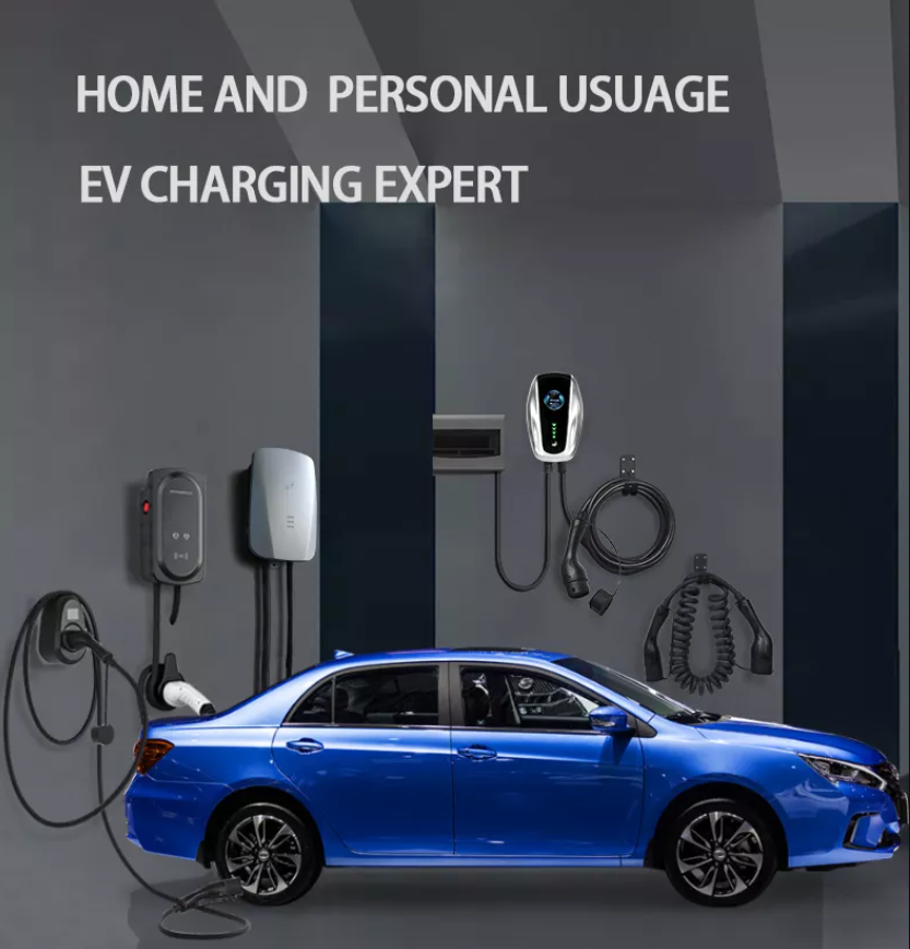 Стена удара карты RFID установила пункты автомобиля заряжателя EV поручая с типом b RCD