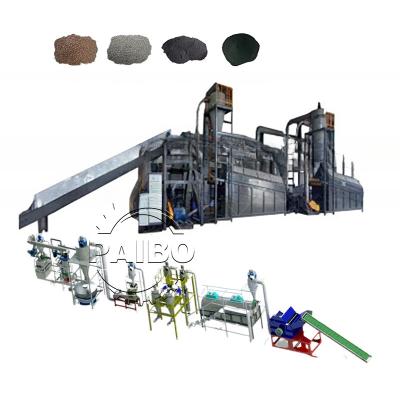 UT-2000 2000KG/H Aluminum Composite Panel Recycling Machine for Battery Handling Plant