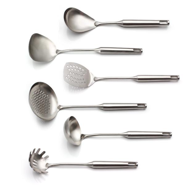 Stainless Steel Kitchenware Set  6 pcs set   Spatula Ladle Spoon set