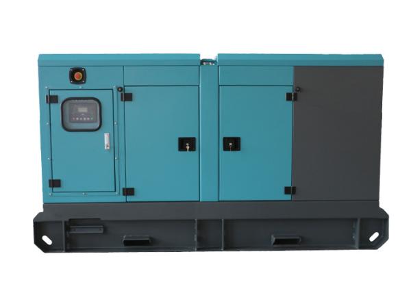 Tipo silencioso 62.5kva dos geradores diesel trifásicos de 50kw Cummins de baixo nível de ruído