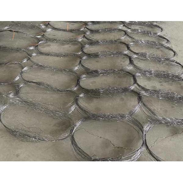 Barrera de alambre de captura Tanques de obstáculos de trayectoria antitanque de envasado malla de alambre