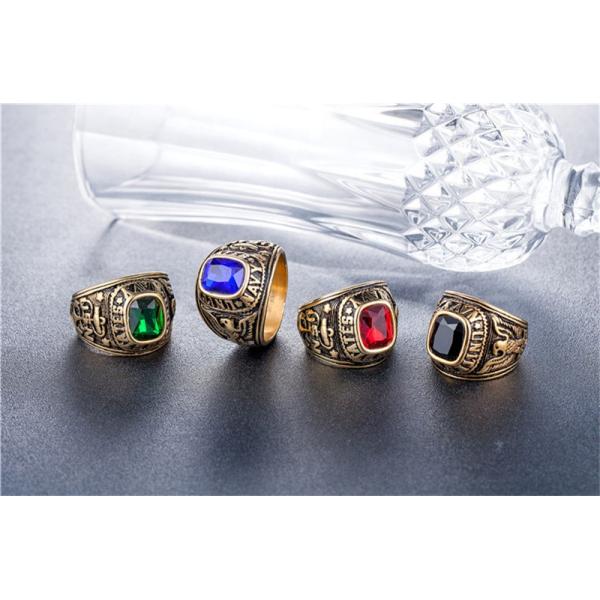 14K Us Navy Military Rings