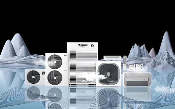 Hisense Split System Central Air Conditioner R-410A SEER 16