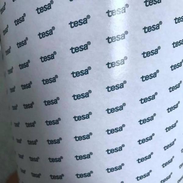 TESA 60252 Черная нетканая ткань удаляет проводящую акриловую двустороннюю ленту