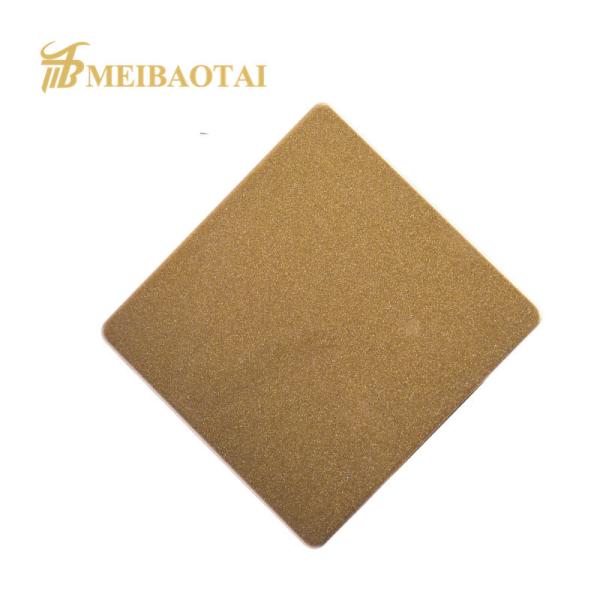 Плита нержавеющей стали 8FT декоративная, 0.55mm Pvd покрыла лист нержавеющей стали