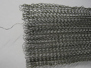 AISI Knitted Woven Wire Mesh Filter , 304 316 Stainless Steel Woven Wire Cloth 