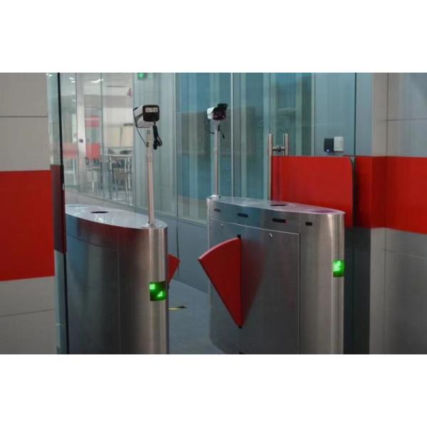650mm Lane Flap Barrier Turnstile For Subway Station