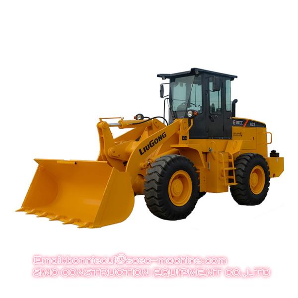 9 Ton  92kw LIUGONG CLG833 Construction Wheel Loader