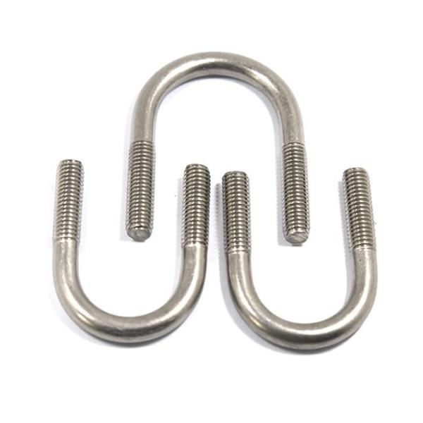 Carbon Steel Stainless Steel Clamp U-bolt Galvanized Anchor Bolt Grade 4.8 / 8.8 / 10.9 / 12.9 U-bolt