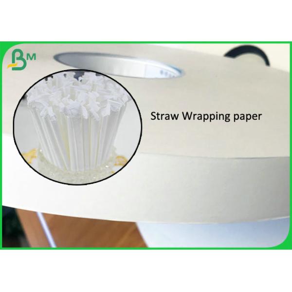 упаковочная бумага соломы 28G крена 60G 120G Slitted белая Kraft бумажная красочная