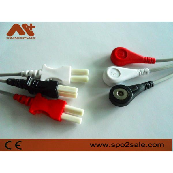 Leadwire кнопки ECG руководства Spacelabs совместимый 3 - 700-0007-00